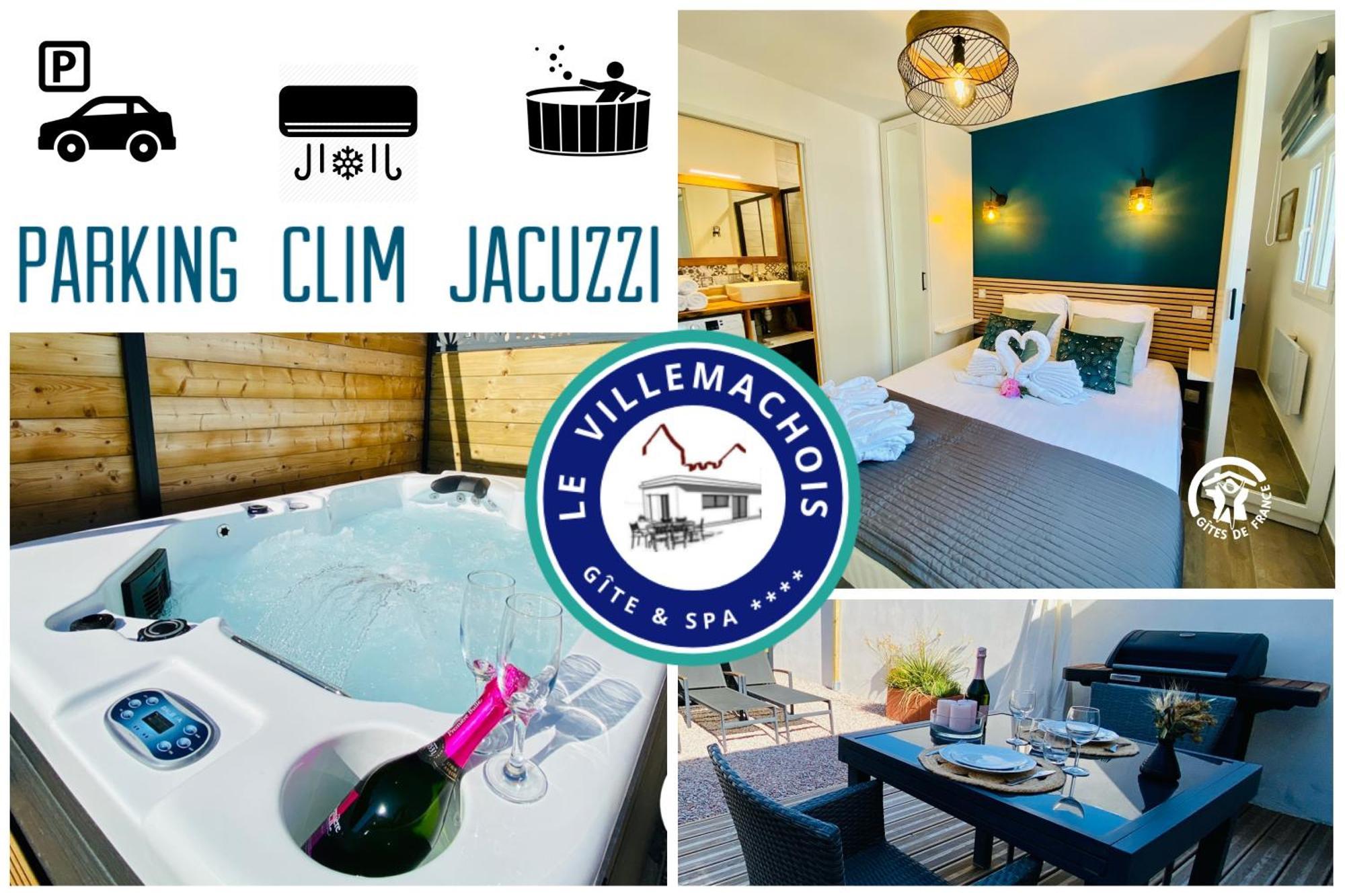 Gite & Spa Le Villemachois - 4 Etoiles - Jacuzzi Couvert - Calme Et Independant - Clim - Parking - 5 Min Carcassonne Villemoustaussou Esterno foto
